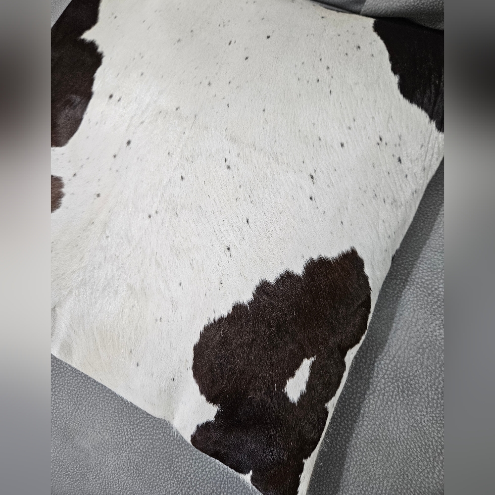 Cowhide Pillow Case